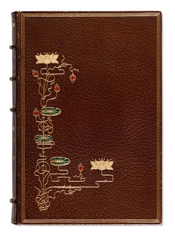 (LINCOLN, ABRAHAM--ALBUM.) Album containing 12 letters or notes, 7 documents, and two clipped signatures, bound into a volume, each Sig